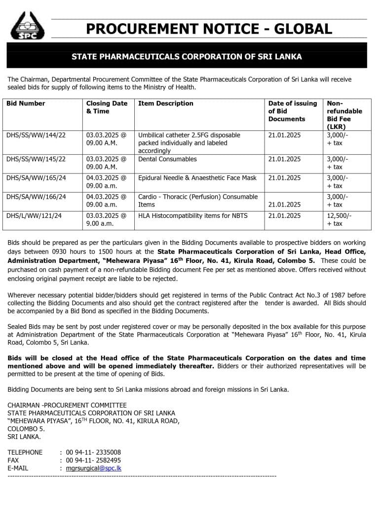 Procurement Notice