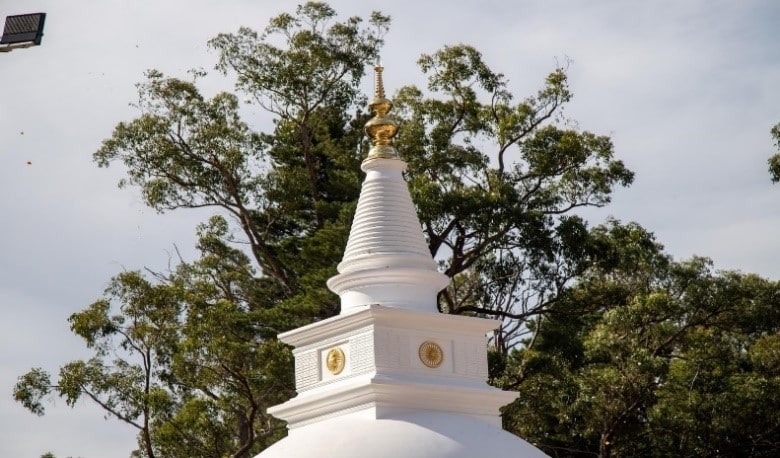 The Stupa - Pinnacle Installation